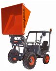 dumper descarga en altura