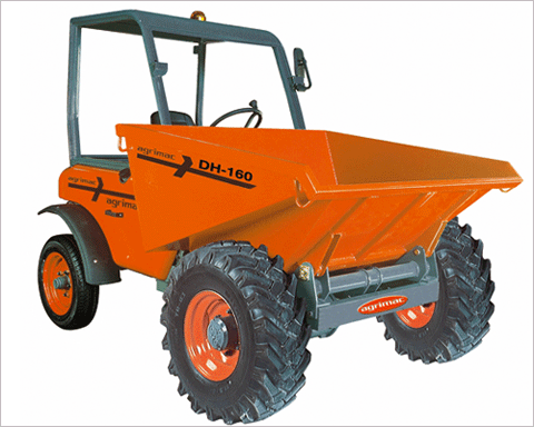 dumper descarga frontal